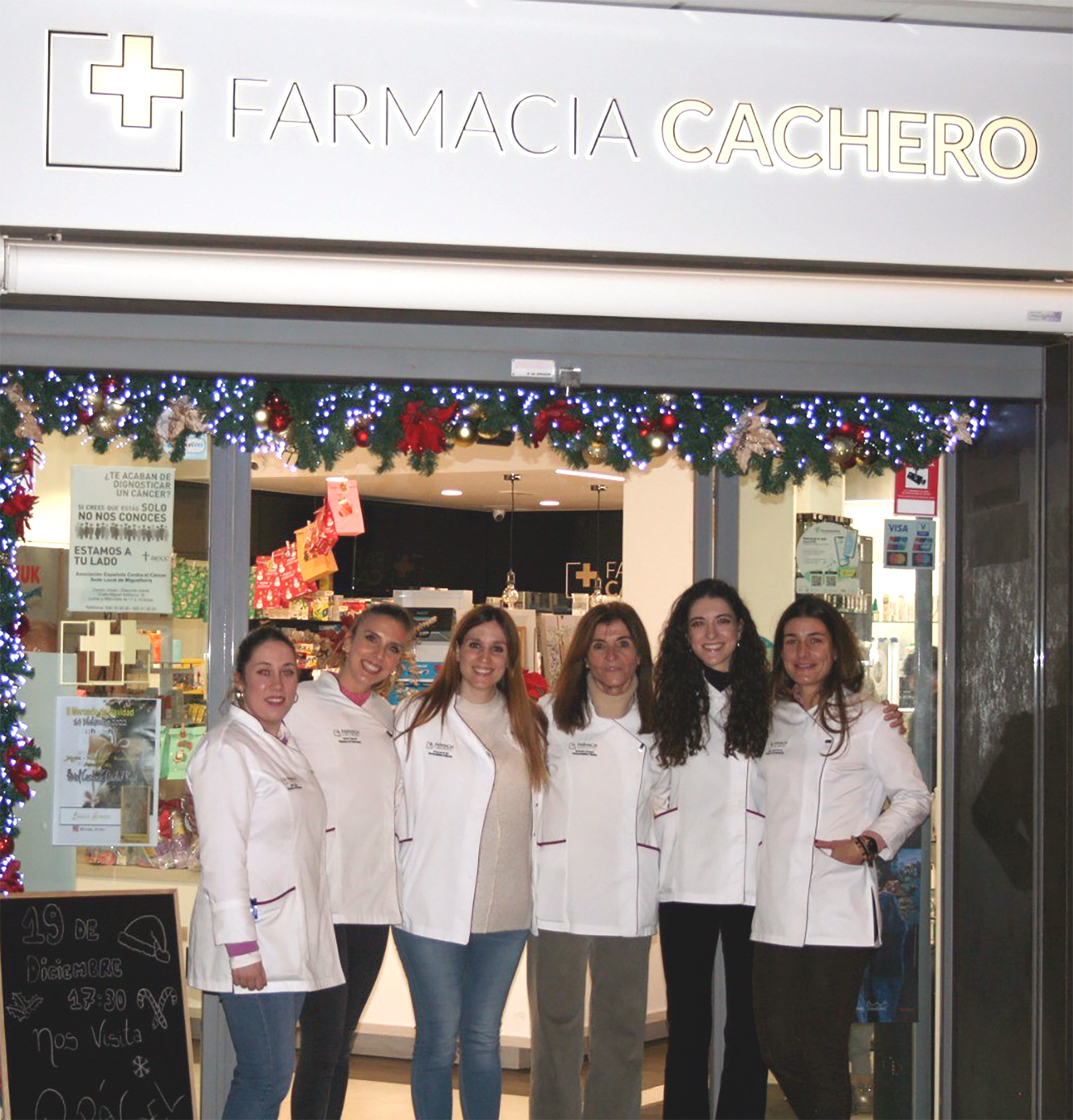 Equipo de Farmaceuticas Farmacia Cachero